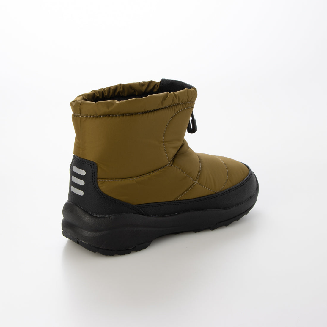 ザ・ノース・フェイス THE NORTH FACE ヌプシ ブーティ ロゴ ショート ウィンターブーツ （モスグリーン×TNFブラック） モスグリーン×TNFブラック