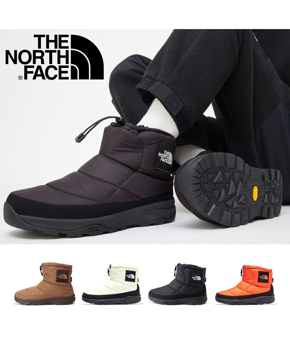 THE NORTH FACE Men's NF52280 Nuptse Bootie Waterproof Logo Short K BK GK KK MK