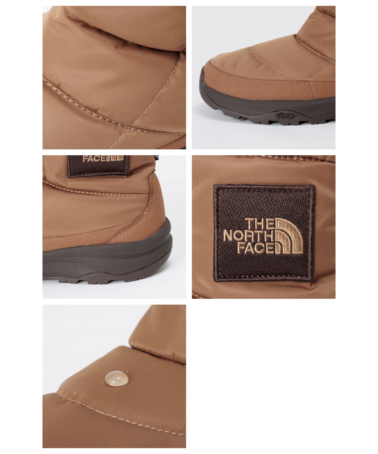 THE NORTH FACE Men's NF52280 Nuptse Bootie Waterproof Logo Short K BK GK KK MK
