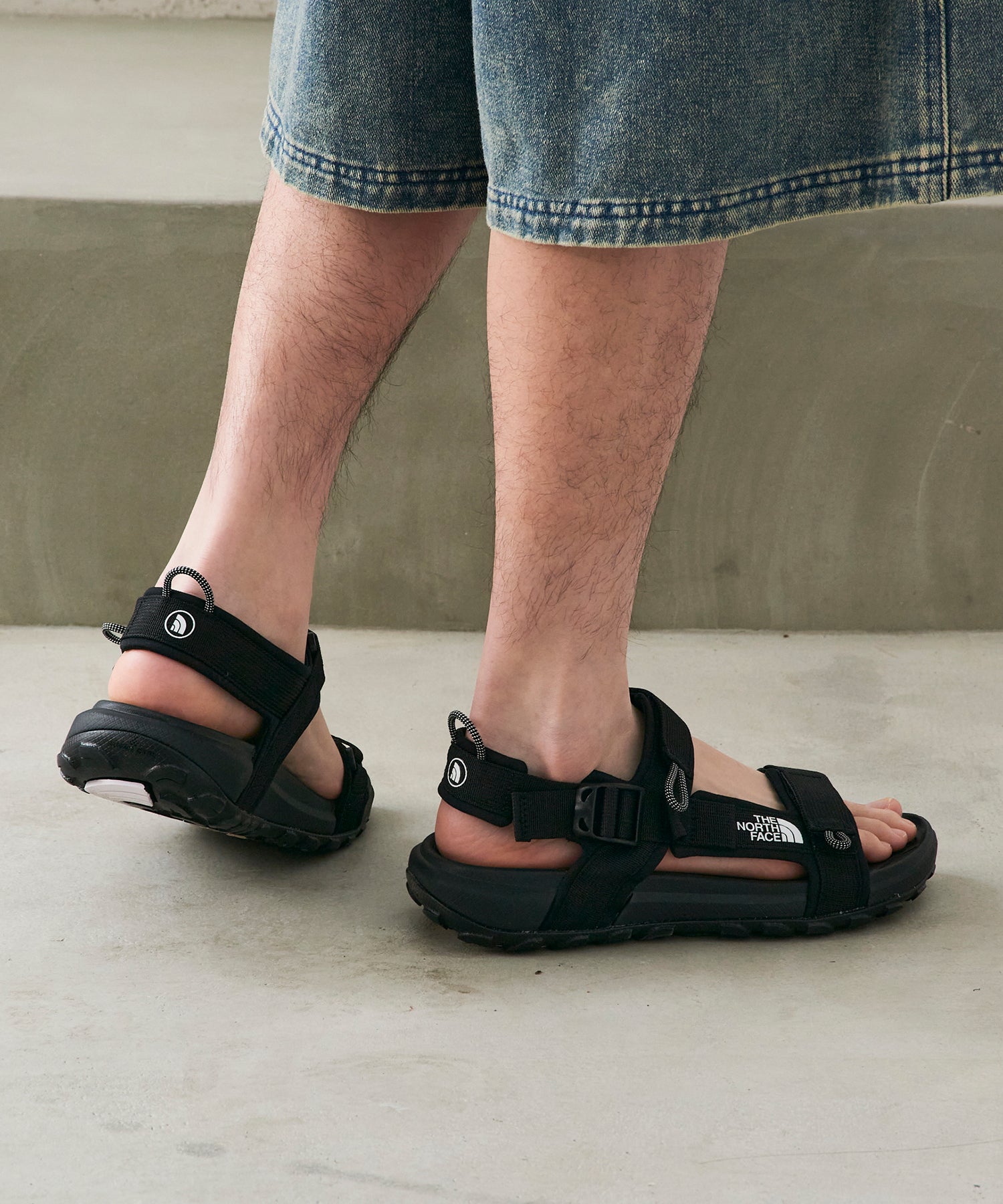 ザ・ノース・フェイス THE NORTH FACE M EXPLORE CAMP SANDAL NS82R13 キャンプサンダル （ブラック） ブラック