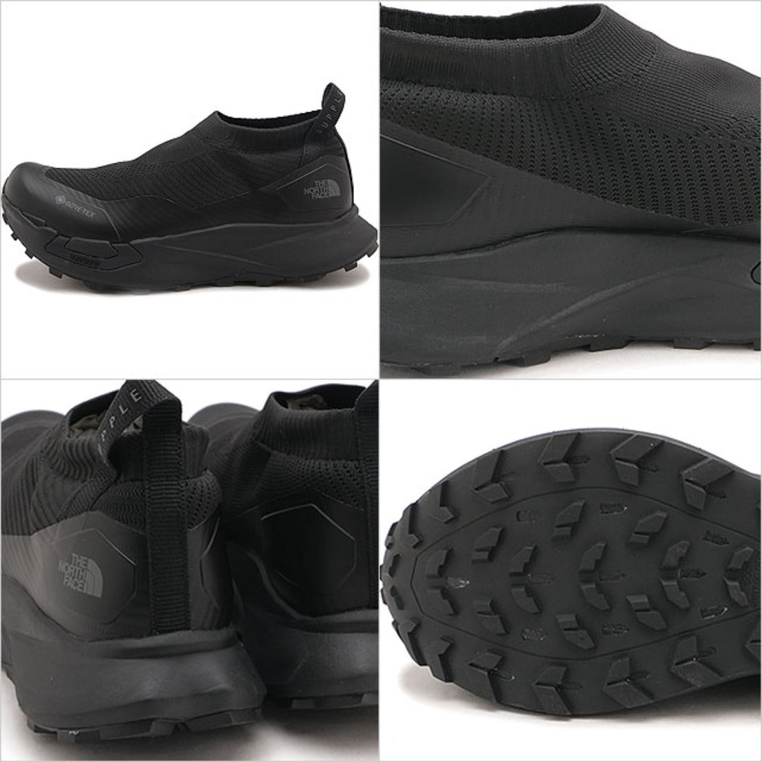 ザ・ノース・フェイス THE NORTH FACE VECTIV Supple GORE-TEX TNFブラック/TNFブラック [NF52642-KK] （TNFブラック/TNFブラック） TNFブラック/TNFブラック