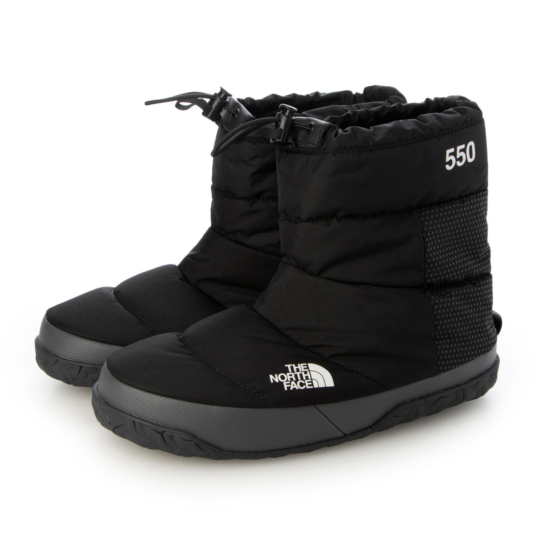 ザ・ノース・フェイス THE NORTH FACE M NUPTSE APRES BOOTIE,TNF BLACK/ASPHALT GREY