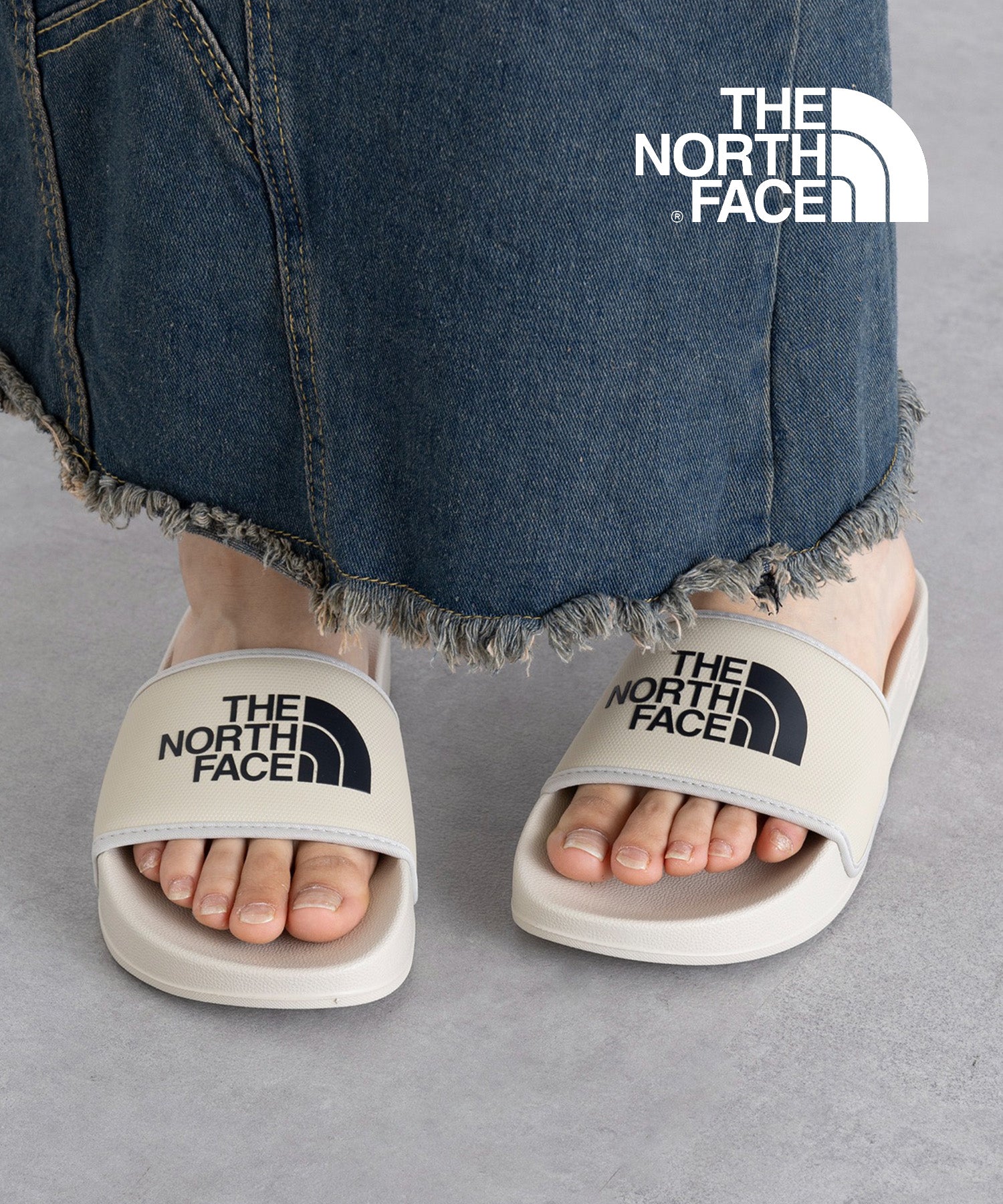 ザ・ノース・フェイス THE NORTH FACE シャワー サンダル M BASE CAMP SLIDE III （アイボリー） アイボリー