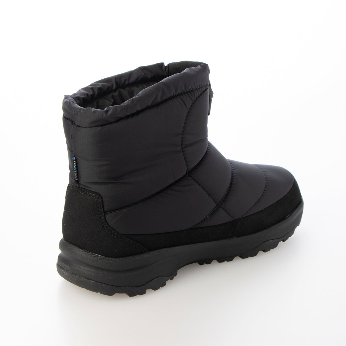 ザ ノース フェイス THE NORTH FACE NUPTSE BOOTIE WP LOGO SHORT（ヌプシ ブーティ ウォータープルーフ ロゴ ショート）NF52280 （TNFブラック×TNFブラック） TNFブラック×TNFブラック