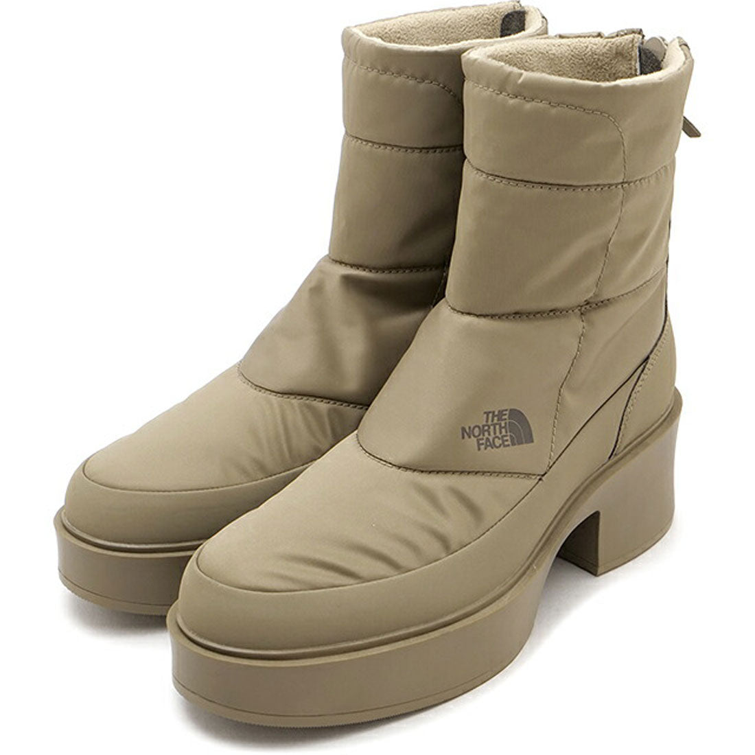 靴 THE NORTH FACE W Kalmia Nuptse Boots WP THE NORTH FACE W Kalmia Nuptse Boots WP SE Asphalt Gray/TNF Black [NFW