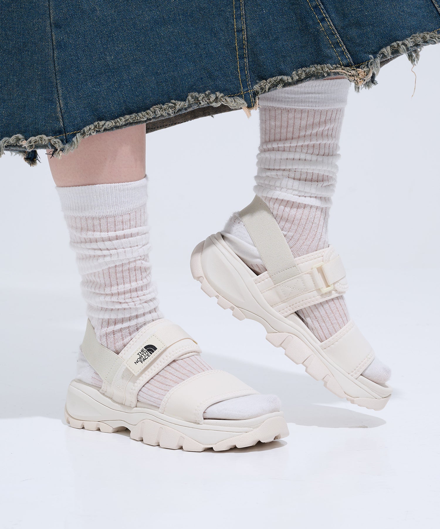 ザ・ノース・フェイス THE NORTH FACE HEXA LUX SANDAL （アイボリー） アイボリー