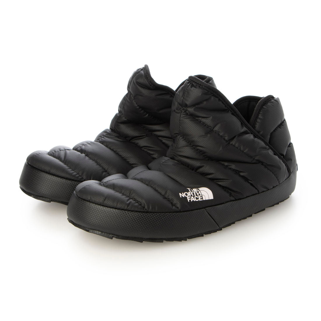 ザ・ノース・フェイス THE NORTH FACE W THERMOBALL TRACTION BOOTIE,TNF BLACK/TNF WHITE