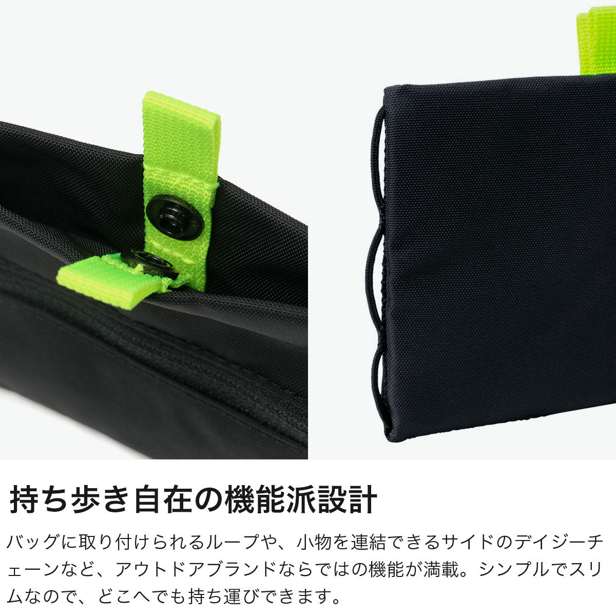 ザ・ノース・フェイス THE NORTH FACE 日本正規品 ポーチ メンズ レディース 小さめ 小物入れ おしゃれ 薄型 小物 入れ 布 ナイロン ブランド 大人 ティッシュ ビルビーフラットポーチM NN22606 （ブラック） ブラック
