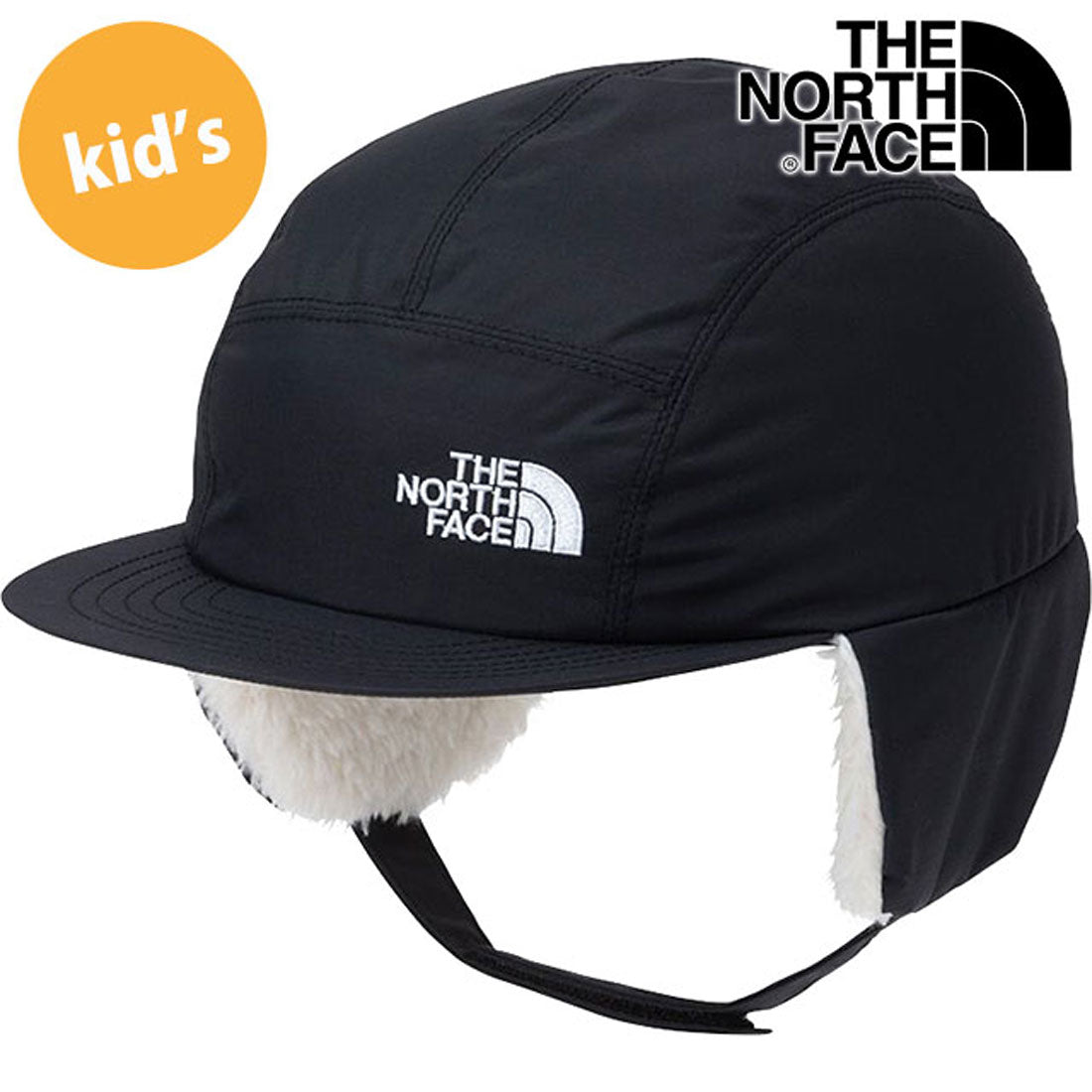 ザ・ノース・フェイス THE NORTH FACE THE NORTH FACE Kids’ Badland Cap ブラック2 [NNJ42103-KK FW24]