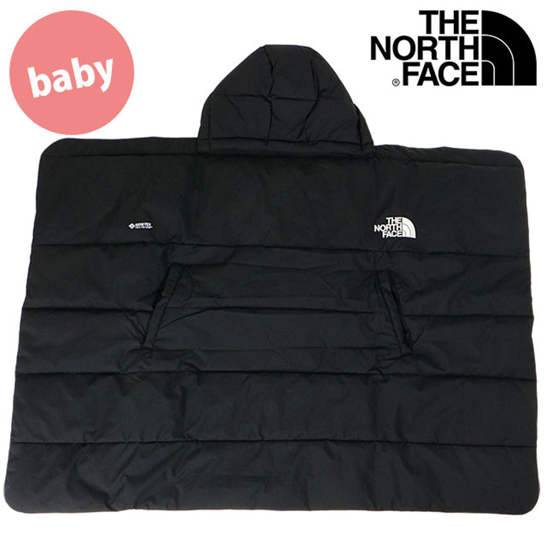 ザ・ノース・フェイス THE NORTH FACE THE NORTH FACE Baby Multi Shell Blanket ブラック2 [NNB72302-KK FW24]