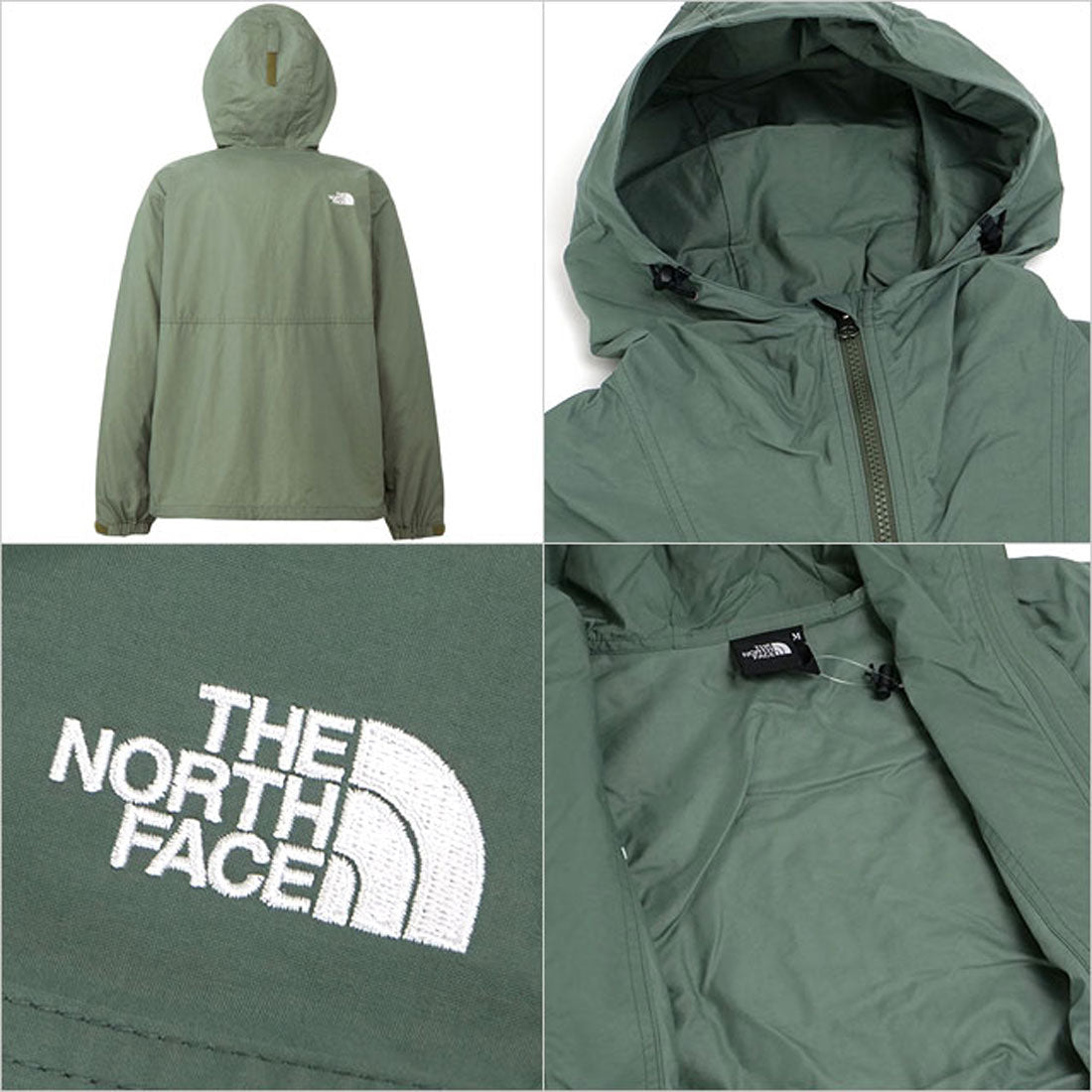 ザ・ノース・フェイス THE NORTH FACE Compact Jacket 鴨綠色 [NP72230-DG SS25]