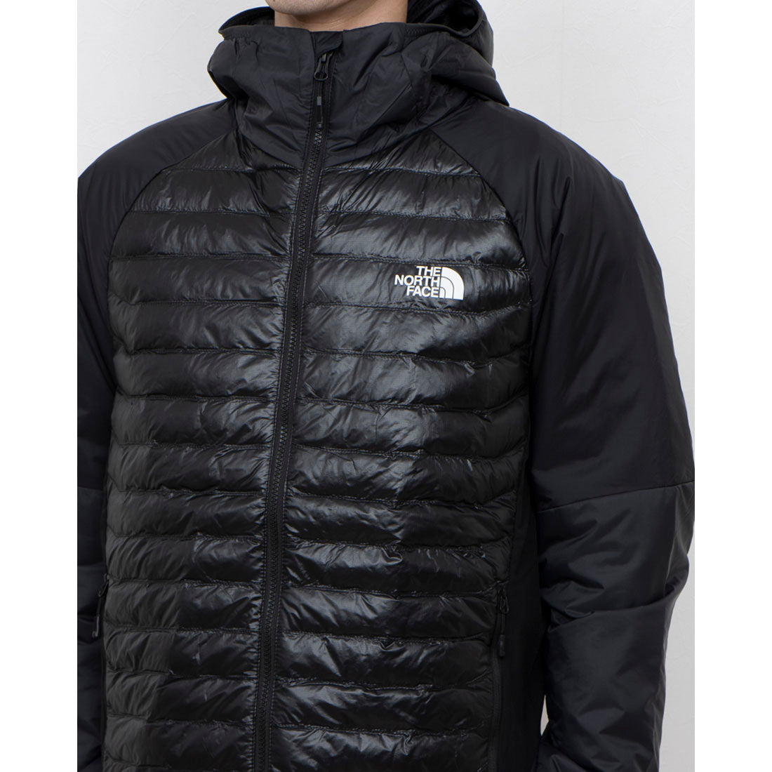 ザ・ノース・フェイス THE NORTH FACE M MACUGNAGA HYBRID INSULATION （A GREY /TNF BLK） A GREY /TNF BLK
