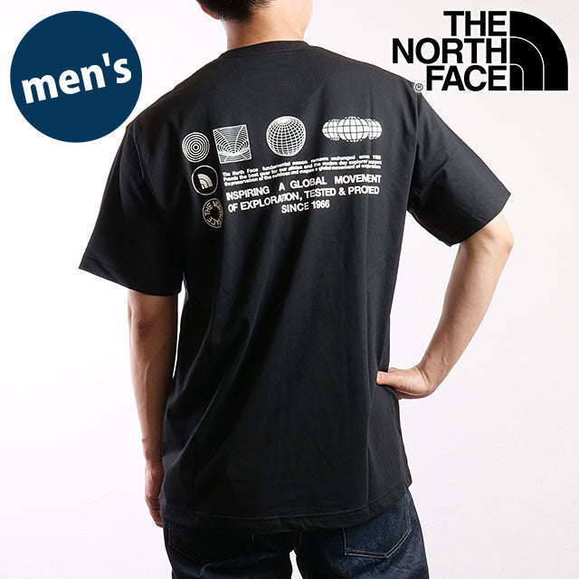 The North Face S/S FD Globe Grid Cotton Tee White Mix Gray [NT32550-WX]  White Mix Gray S