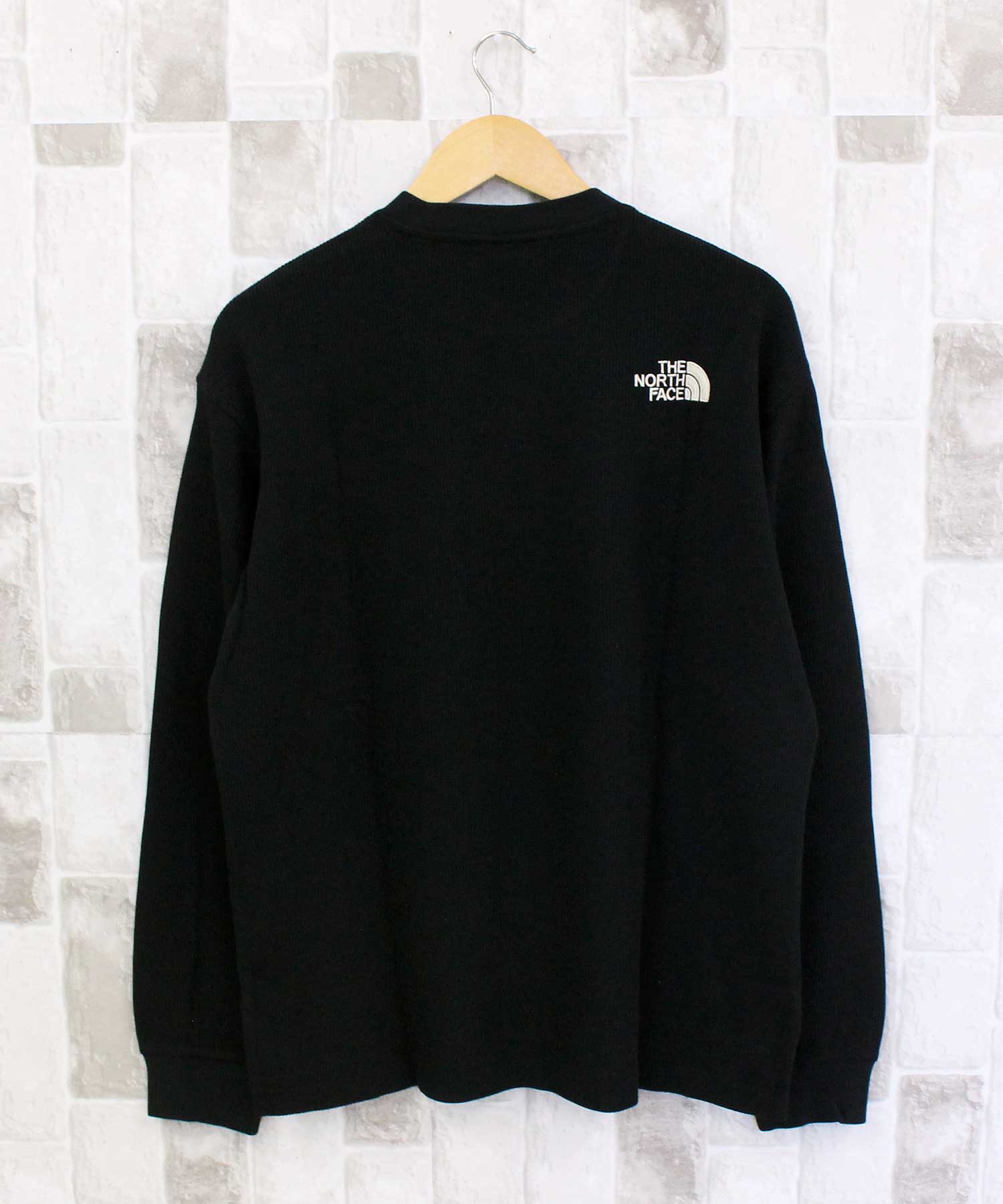 ザ・ノース・フェイス THE NORTH FACE ワンポイントポケット ワッフル ロングスリーブ Tシャツ 長袖 WAFFLE L/S R/TEE White Label Korea Line メンズ ブランド （1-ホワイト） 1-ホワイト