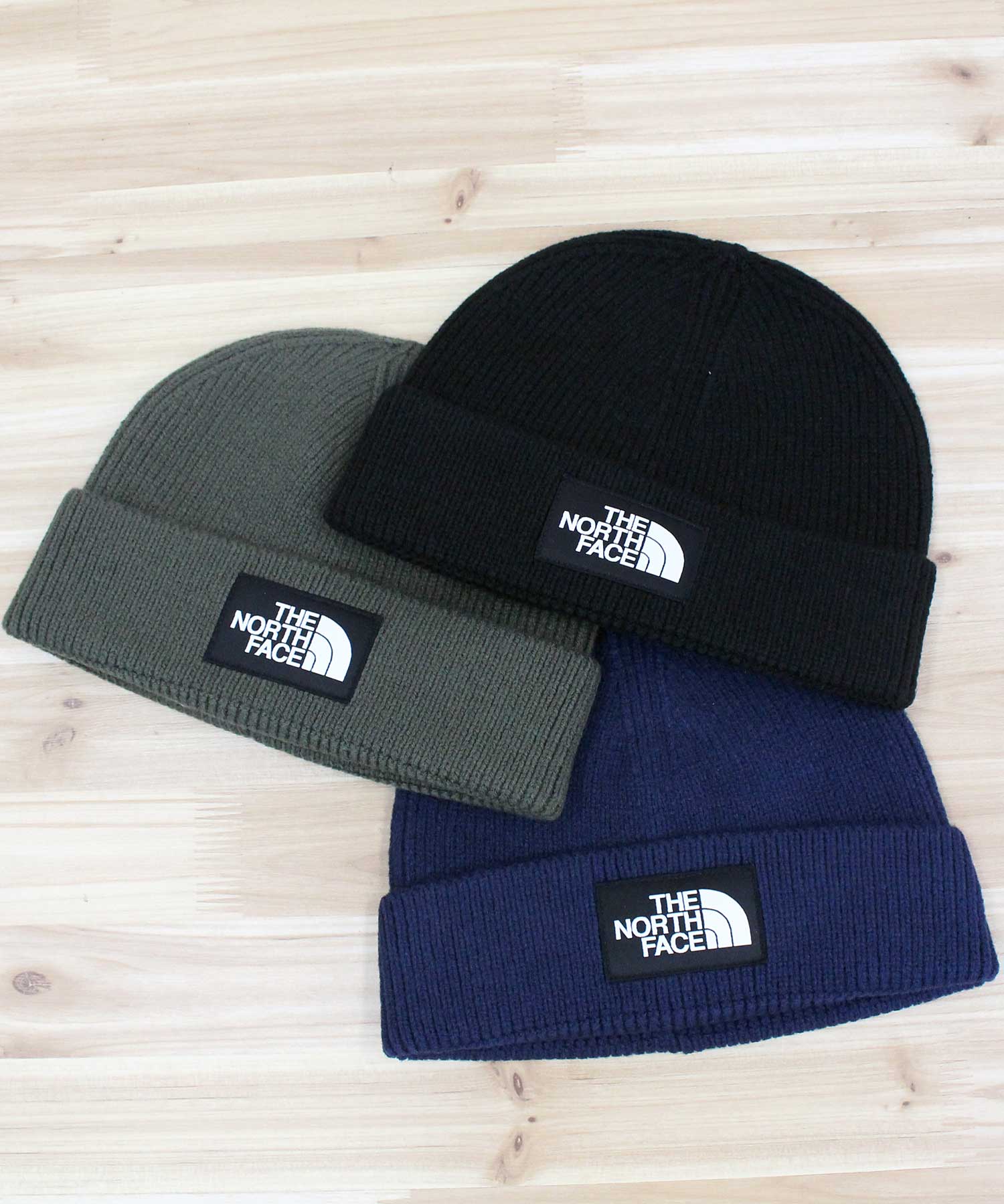 ザ・ノース・フェイス THE NORTH FACE ビッグロゴ ビーニー ニット帽 暖か 防寒 帽子 BIG LOGO BEANIE The North Face Korea Line 韓国限定ライン メンズ ブランド （3-ダークカーキ） 3-ダークカーキ
