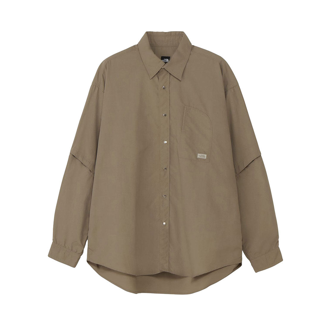ザ・ノース・フェイス THE NORTH FACE ロングスリーブエンライドシャツ（L/S ENRIDE SHIRT） （マッシュルーム） マッシュルーム