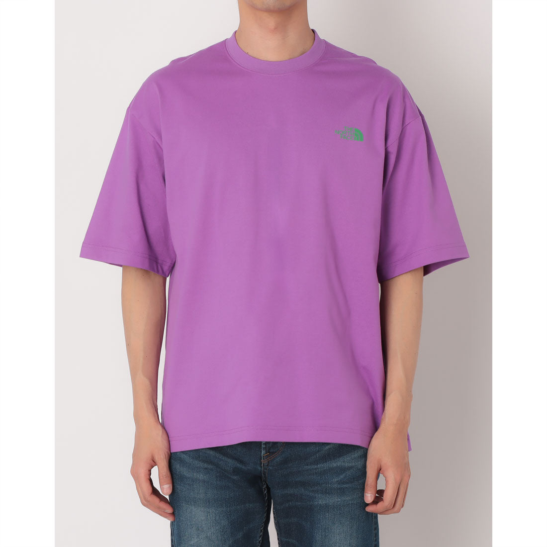 ザ・ノース・フェイス THE NORTH FACE ショートスリーブシンプルカラースキームティー 半袖Tシャツ （オーバジーン） オーバジーン