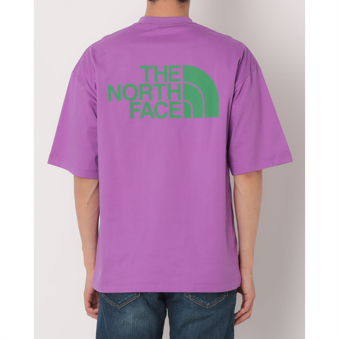 ザ・ノース・フェイス THE NORTH FACE ショートスリーブシンプルカラースキームティー 半袖Tシャツ （オーバジーン） オーバジーン