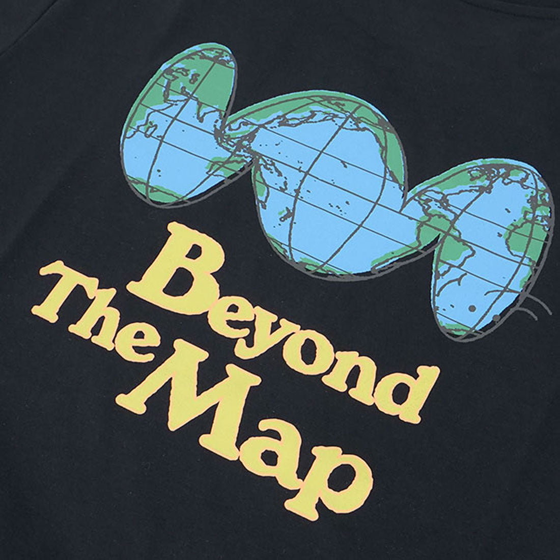 ザ・ノース・フェイス THE NORTH FACE S/S ES Beyond The Map Tee ブラック [NT32684-K] （ブラック） ブラック