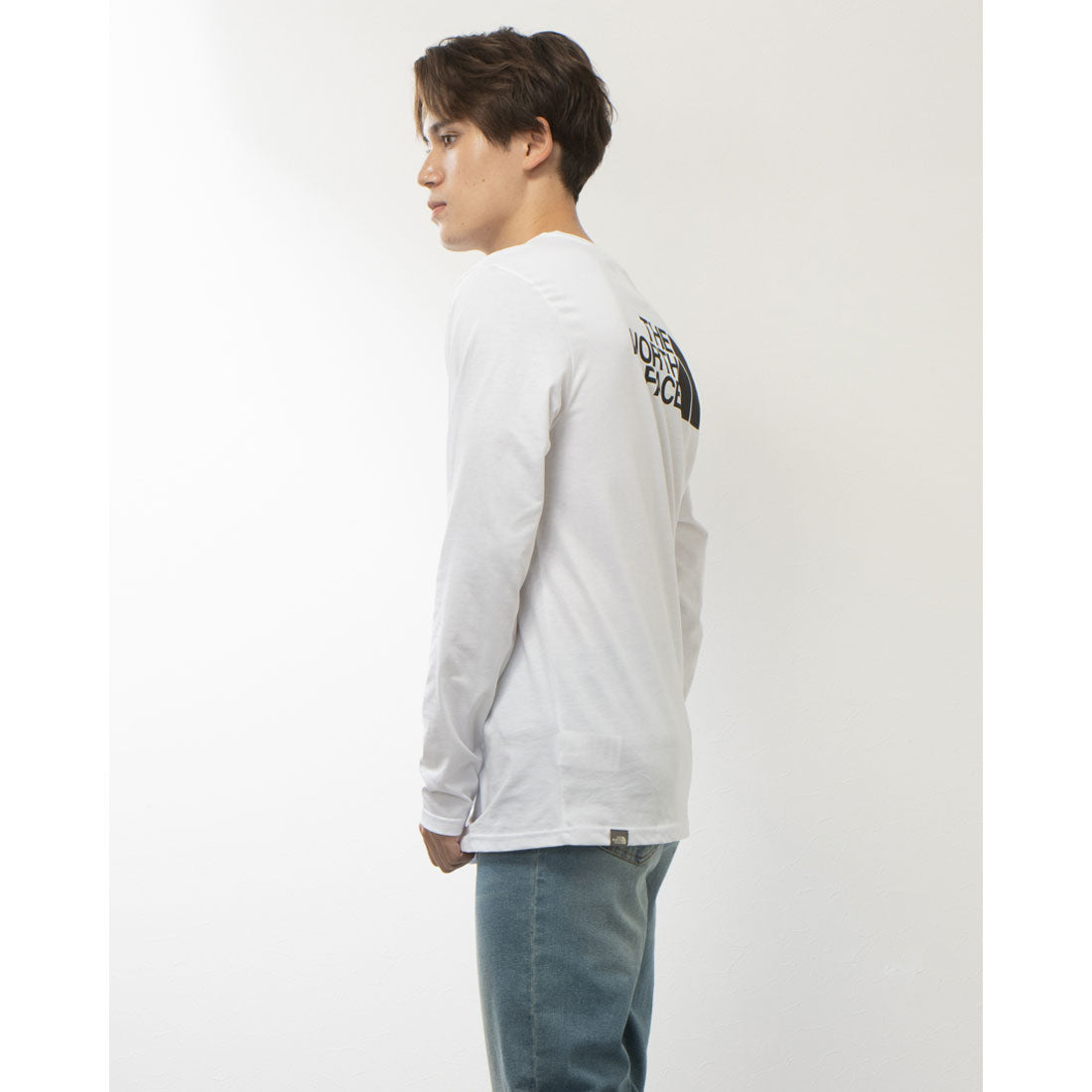 ザ ノース フェイス THE NORTH FACE ザ ノースフェイス The North Face ロンT イージー 長袖 Tシャツ ハーフドーム NF0A2TX1 メンズ レディース バックロゴ THE NORTH FACE L/S EASY TE （ホワイト） ホワイト