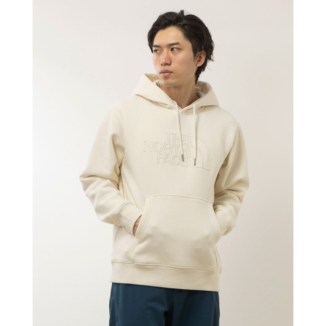 ザ ノース フェイス THE NORTH FACE THE NORTH FACE U EBD 3D LOGO HOODIE NF0A7QV4,(N3N)ガーデニアホワイト