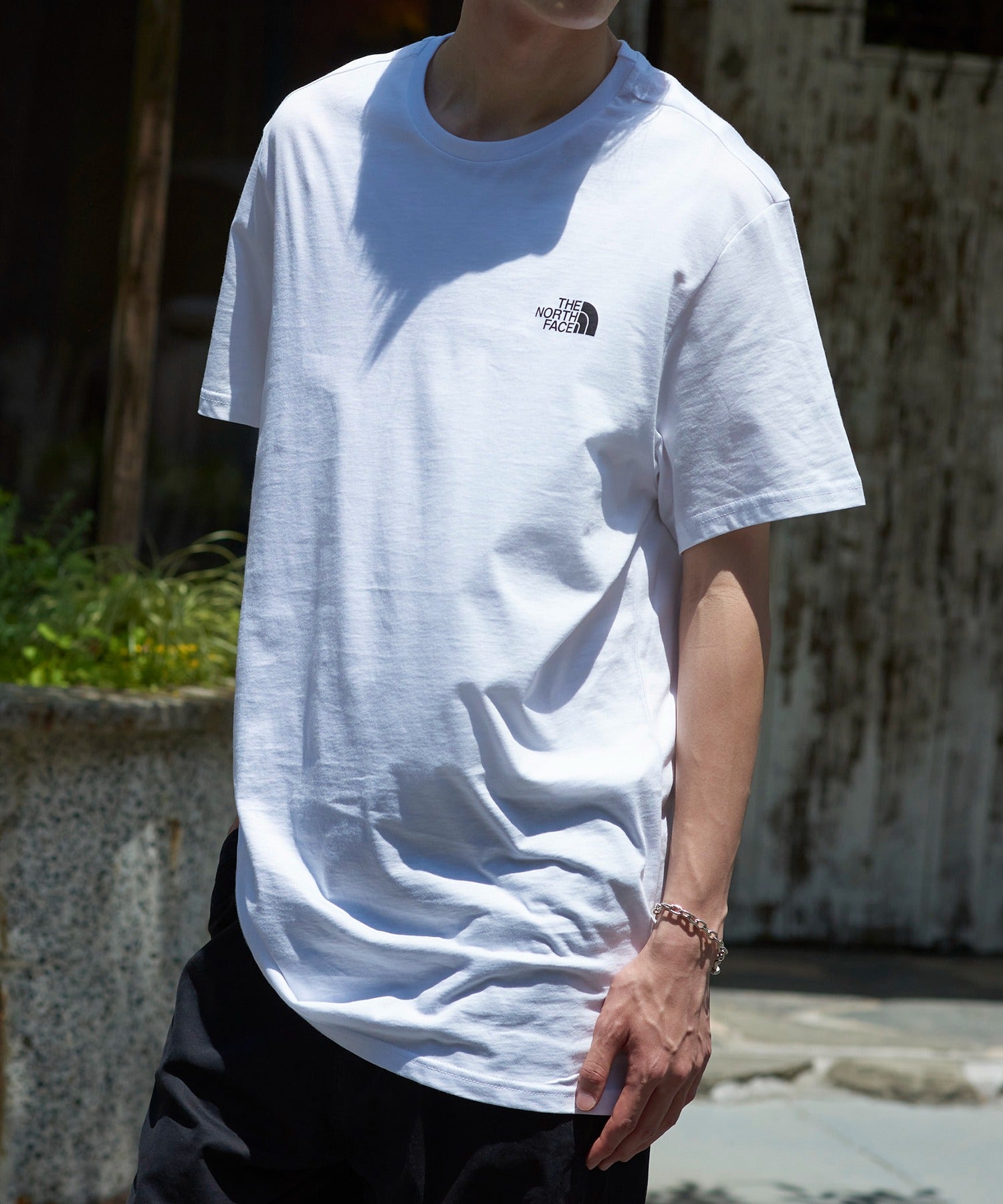 ザ・ノース・フェイス THE NORTH FACE ワンポイント ロゴ Tシャツ 半袖 カットソー SIMPLE DOME TEE NF0A2TX5