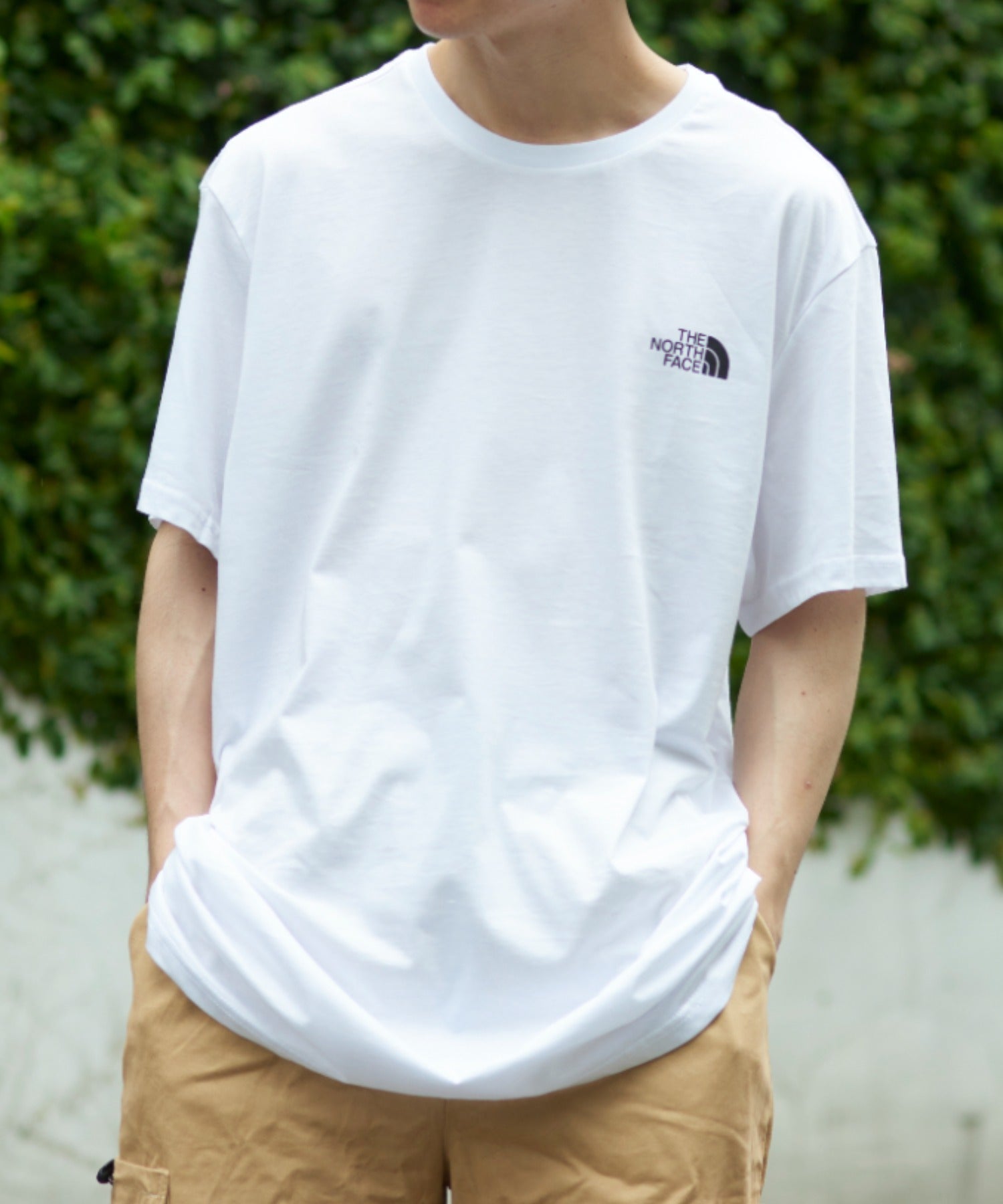 ザ・ノース・フェイス THE NORTH FACE ワンポイント ロゴ Tシャツ 半袖 カットソー SIMPLE DOME TEE NF0A2TX5