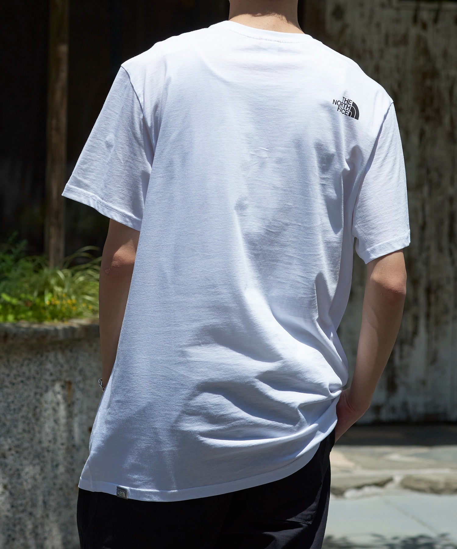 ザ・ノース・フェイス THE NORTH FACE ワンポイント ロゴ Tシャツ 半袖 カットソー SIMPLE DOME TEE NF0A2TX5 （WHT） WHT