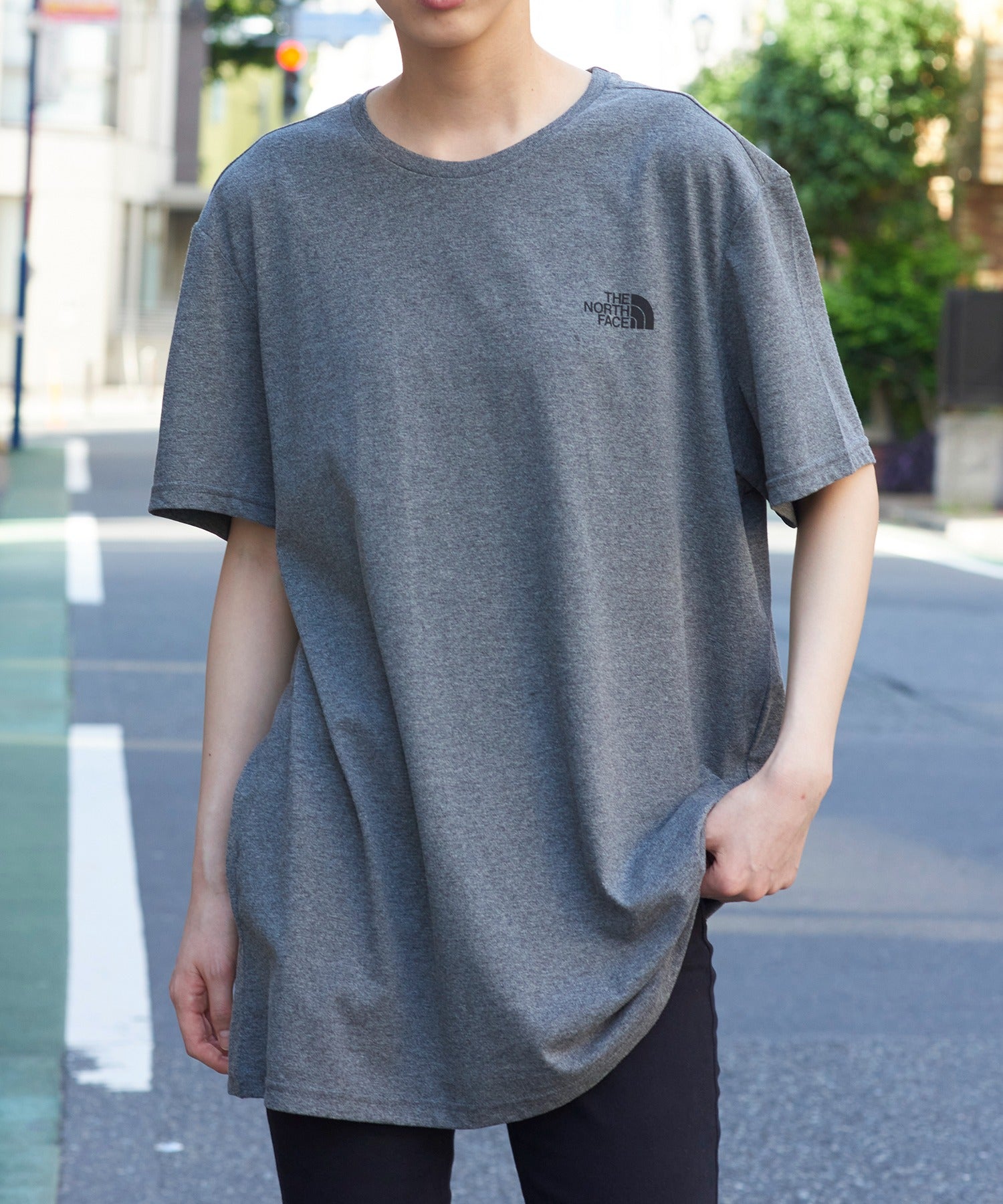 ザ・ノース・フェイス THE NORTH FACE ワンポイント ロゴ Tシャツ 半袖 カットソー SIMPLE DOME TEE NF0A2TX5