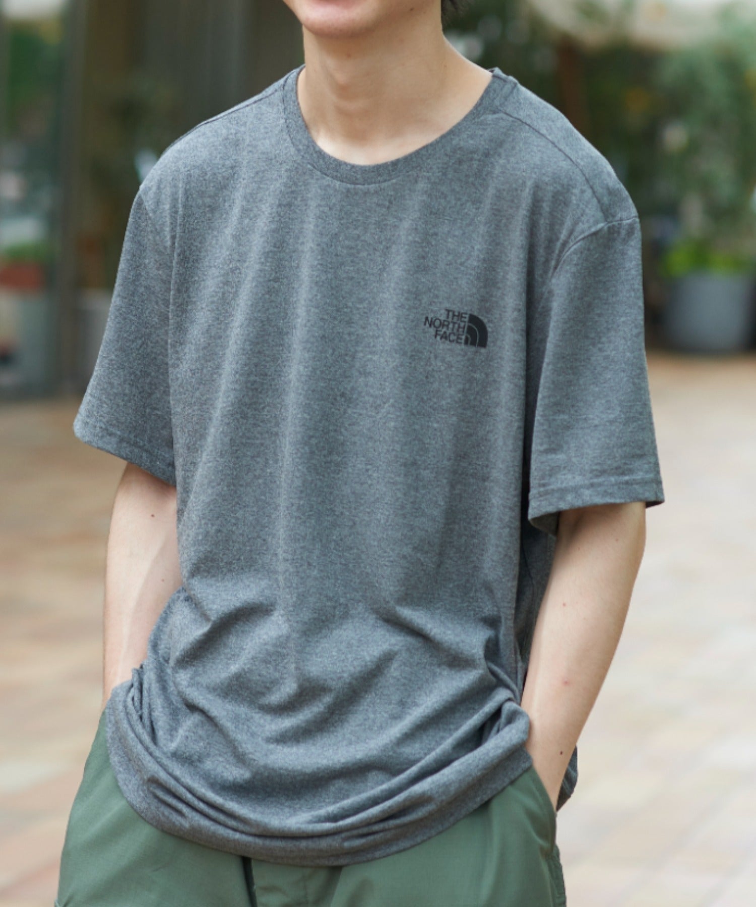 ザ・ノース・フェイス THE NORTH FACE ワンポイント ロゴ Tシャツ 半袖 カットソー SIMPLE DOME TEE NF0A2TX5