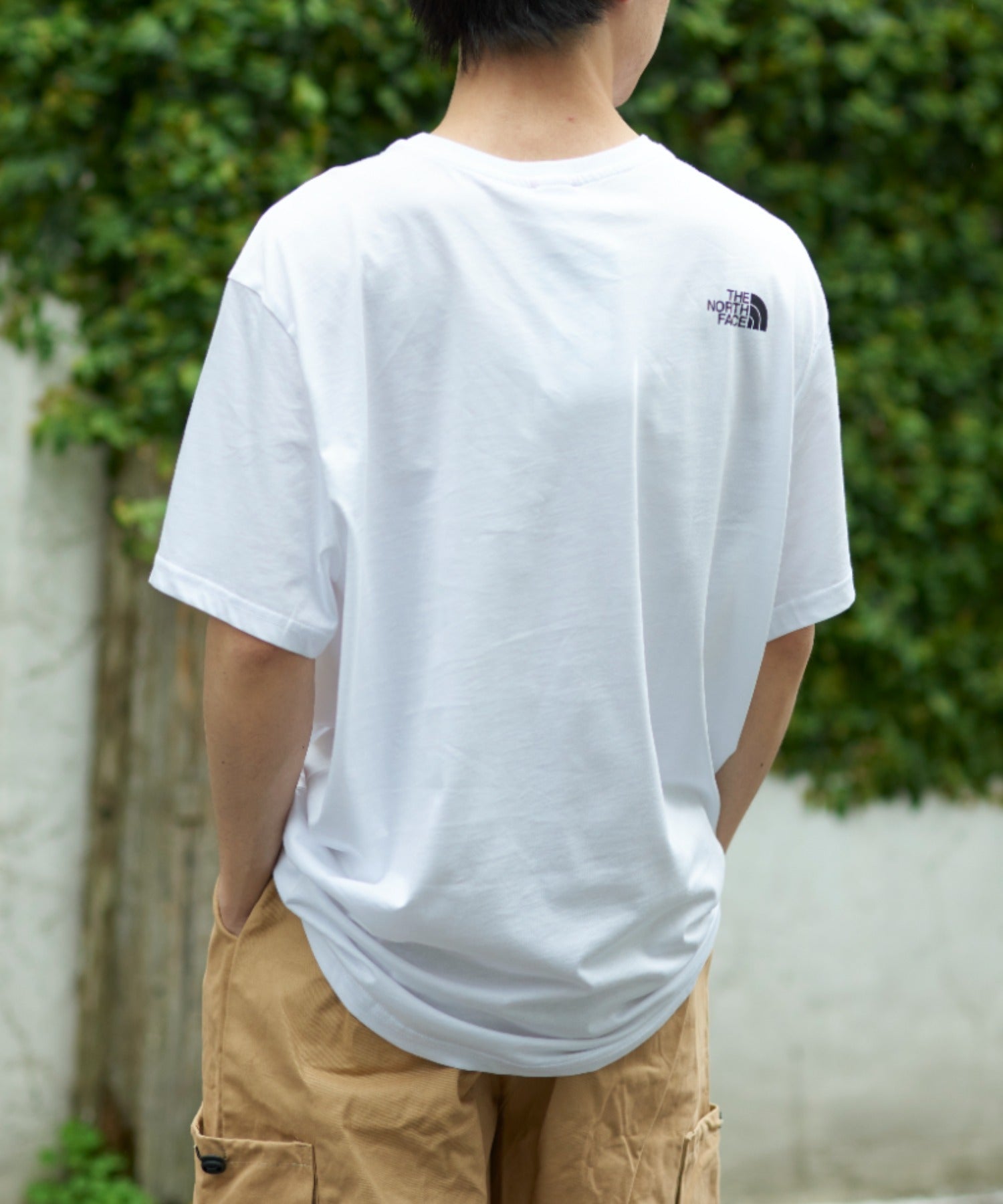 ザ・ノース・フェイス THE NORTH FACE ワンポイント ロゴ Tシャツ 半袖 カットソー SIMPLE DOME TEE NF0A2TX5 （WHT） WHT