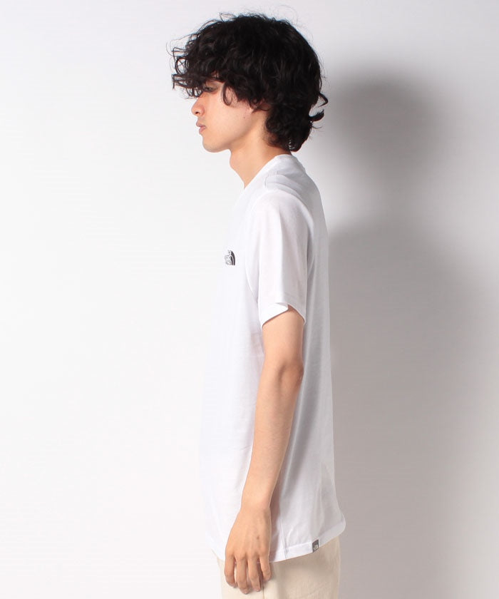 ザ・ノース・フェイス THE NORTH FACE ワンポイント ロゴ Tシャツ 半袖 カットソー SIMPLE DOME TEE NF0A2TX5 （WHT） WHT