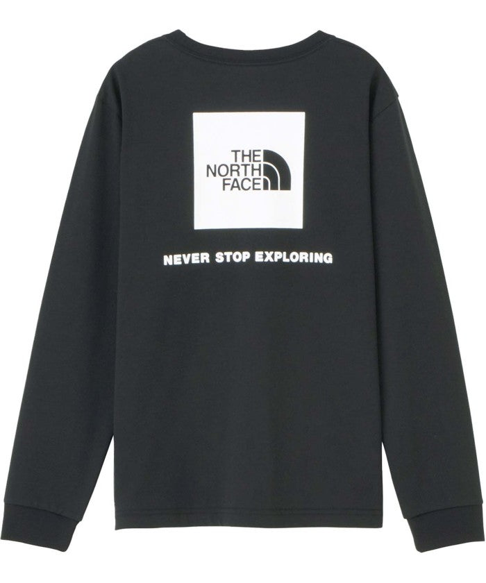 ザ・ノース・フェイス THE NORTH FACE THE NORTH FACE ノースフェイス アウトドア ロングスリーブバックスクエアロゴティ （ホワイト） ホワイト