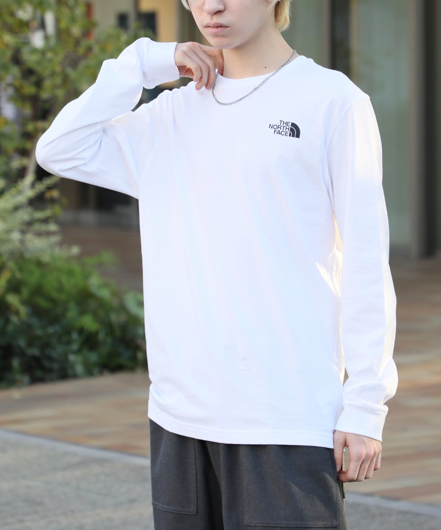 ザ・ノース・フェイス THE NORTH FACE 【THE NORTH FACE / ザ・ノースフェイス】DOME TEE ドームロゴ クルーネック ロンT 長袖 カットソー NF0A3L3B