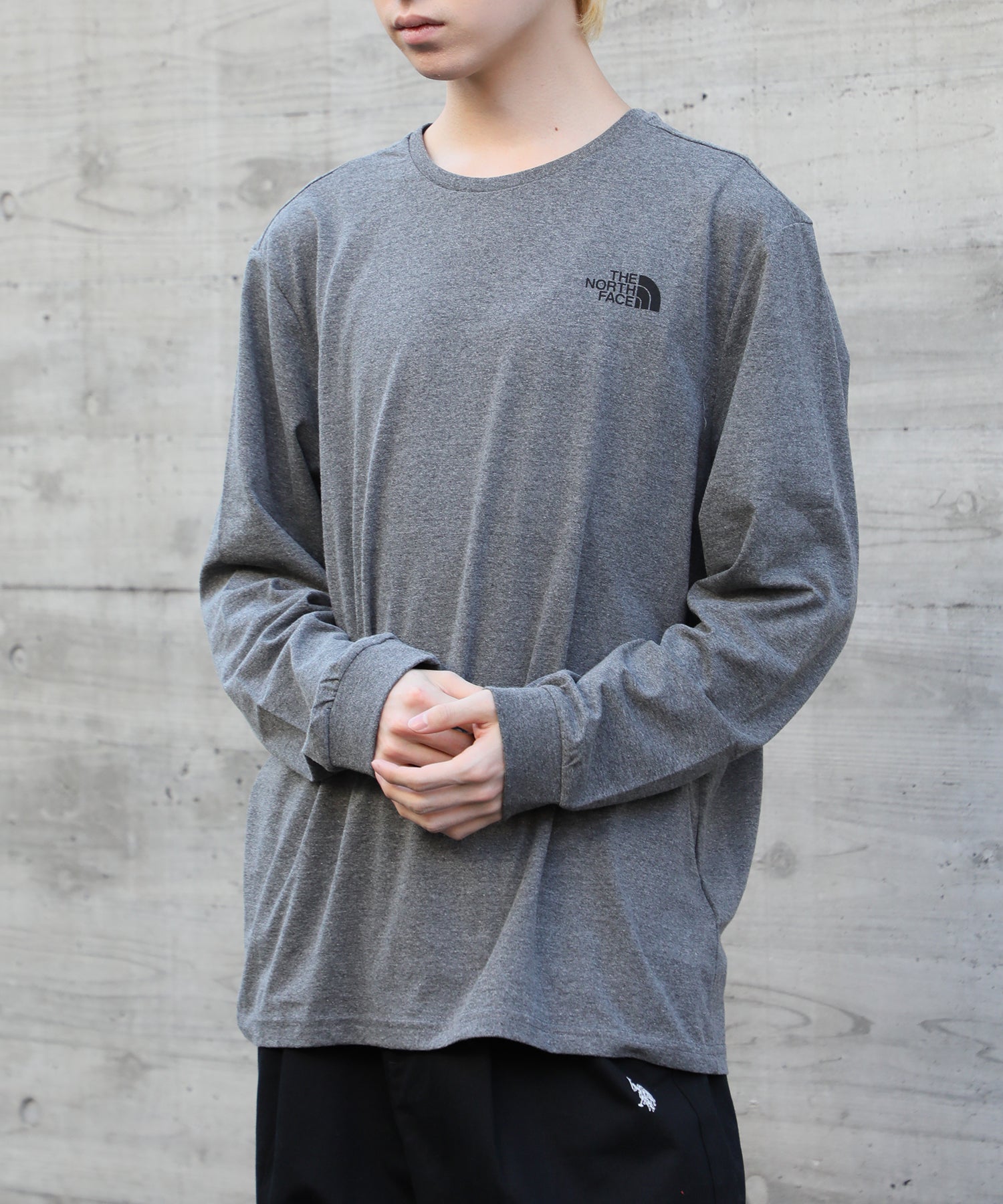 ザ・ノース・フェイス THE NORTH FACE 【THE NORTH FACE / ザ・ノースフェイス】DOME TEE ドームロゴ クルーネック ロンT 長袖 カットソー NF0A3L3B （ブラック） ブラック