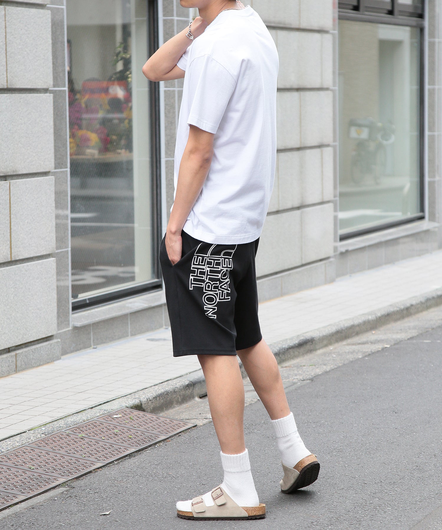 THE NORTH FACE 【THE NORTH FACE / THE NORTH FACE】GRAPHIC SHORT LIGHT Half Pants Shorts 3S4F