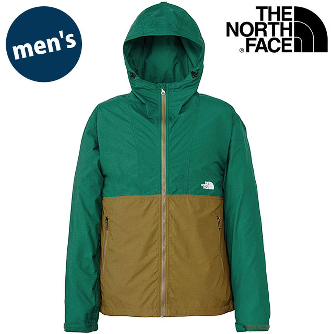 ザ・ノース・フェイス THE NORTH FACE Compact Jacket TNFグリーン/モスグリーン [NP72230-GM],TNFグリーン/モスグリーン