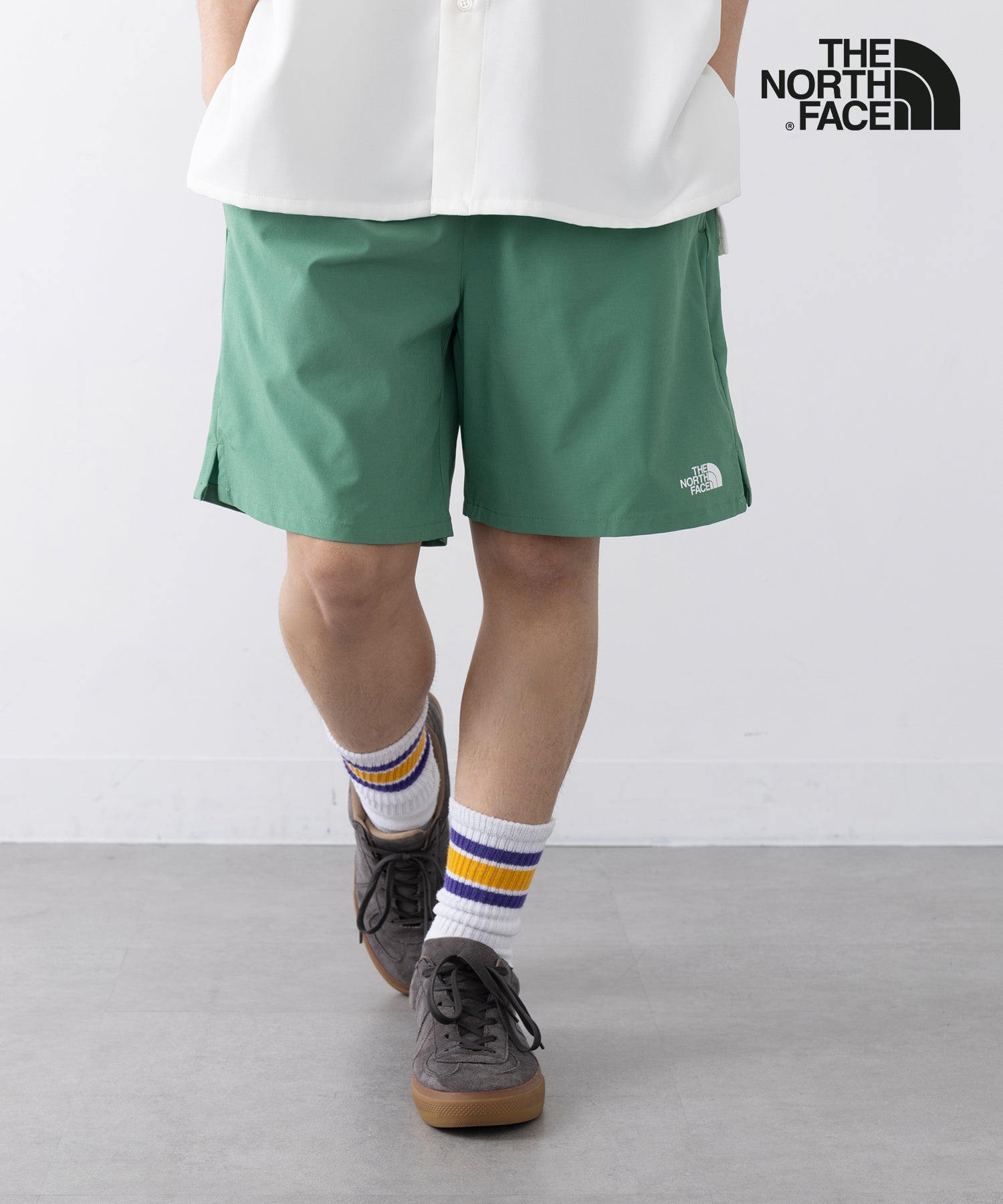 ザ・ノース・フェイス THE NORTH FACE M WANDER SHORT （グリーン） グリーン