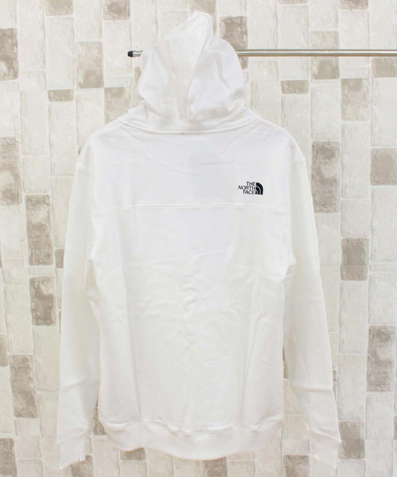 ザ・ノース・フェイス THE NORTH FACE ワンポイントロゴ ブラッシュド コットン フリース パーカー メンズ レディース 男女兼用 秋 冬 （2-ホワイト） 2-ホワイト