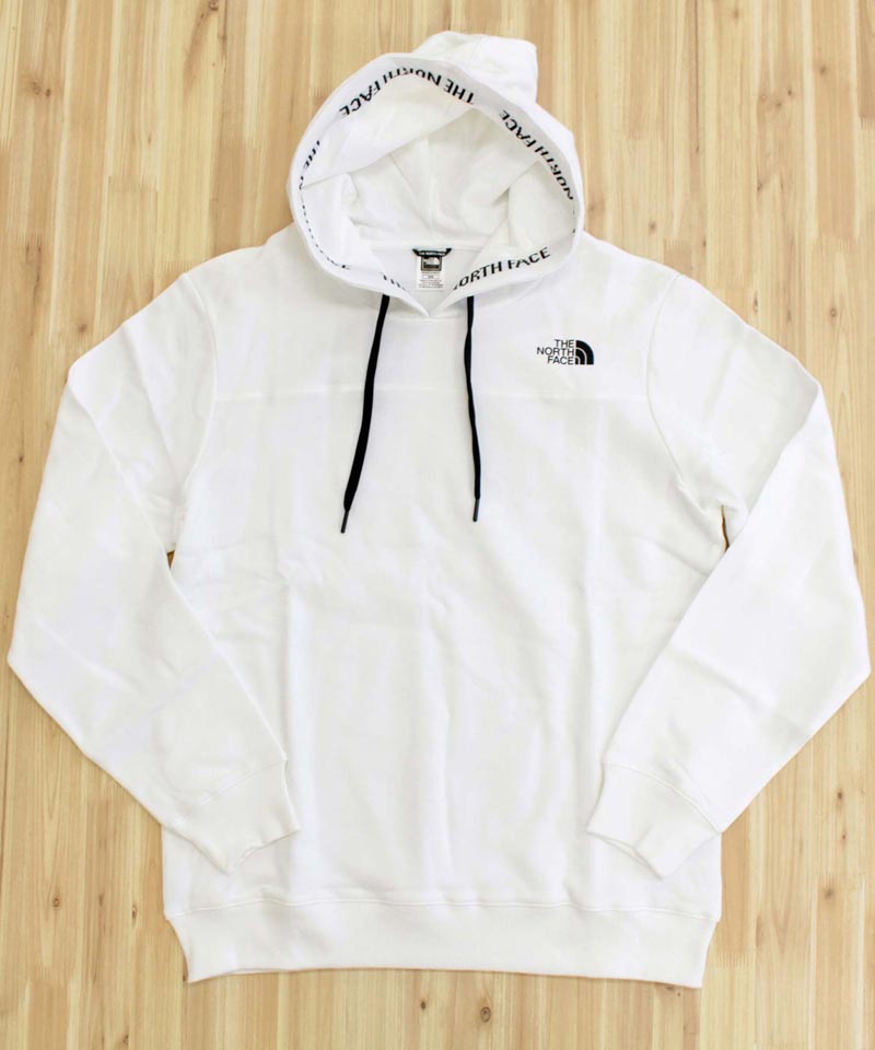 ザ・ノース・フェイス THE NORTH FACE ワンポイントロゴ ブラッシュド コットン フリース パーカー メンズ レディース 男女兼用 秋 冬 （2-ホワイト） 2-ホワイト