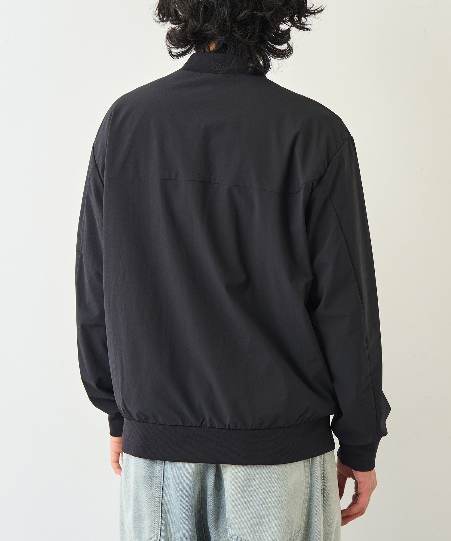 ザ・ノース・フェイス THE NORTH FACE 【日本未発売】韓国 ホワイトレーベルM'S STUD BOMBER NJ3BR07 ブルゾン 軽羽織 スタンドカラー （ブラック） ブラック