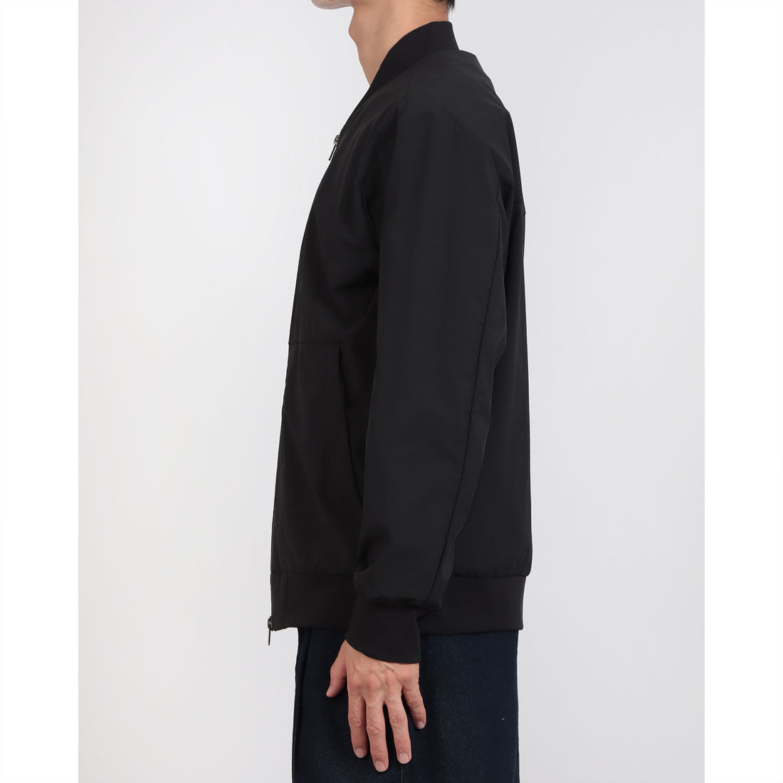 ザ・ノース・フェイス THE NORTH FACE 【日本未発売】韓国 ホワイトレーベルM'S STUD BOMBER NJ3BR07 ブルゾン 軽羽織 スタンドカラー （ブラック） ブラック