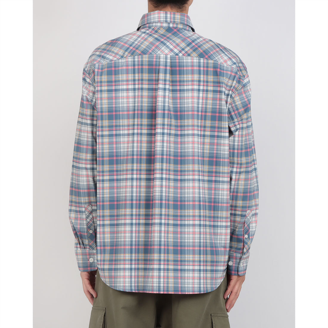 ザ・ノース・フェイス THE NORTH FACE 【日本未発売】韓国 ホワイトレーベルM’S PLID SHIRTS NH8LR02 チェックシャツ 羽織 （ネイビー） ネイビー