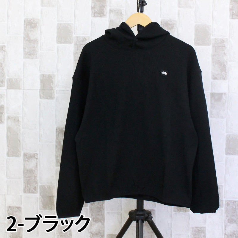 ザ・ノース・フェイス THE NORTH FACE ワッフルフードプルオーバー ワンポイント パーカー WAFFLE HOOD PULLOVER White Label Korea Line メンズ レディース ブランド （2-ブラック） 2-ブラック
