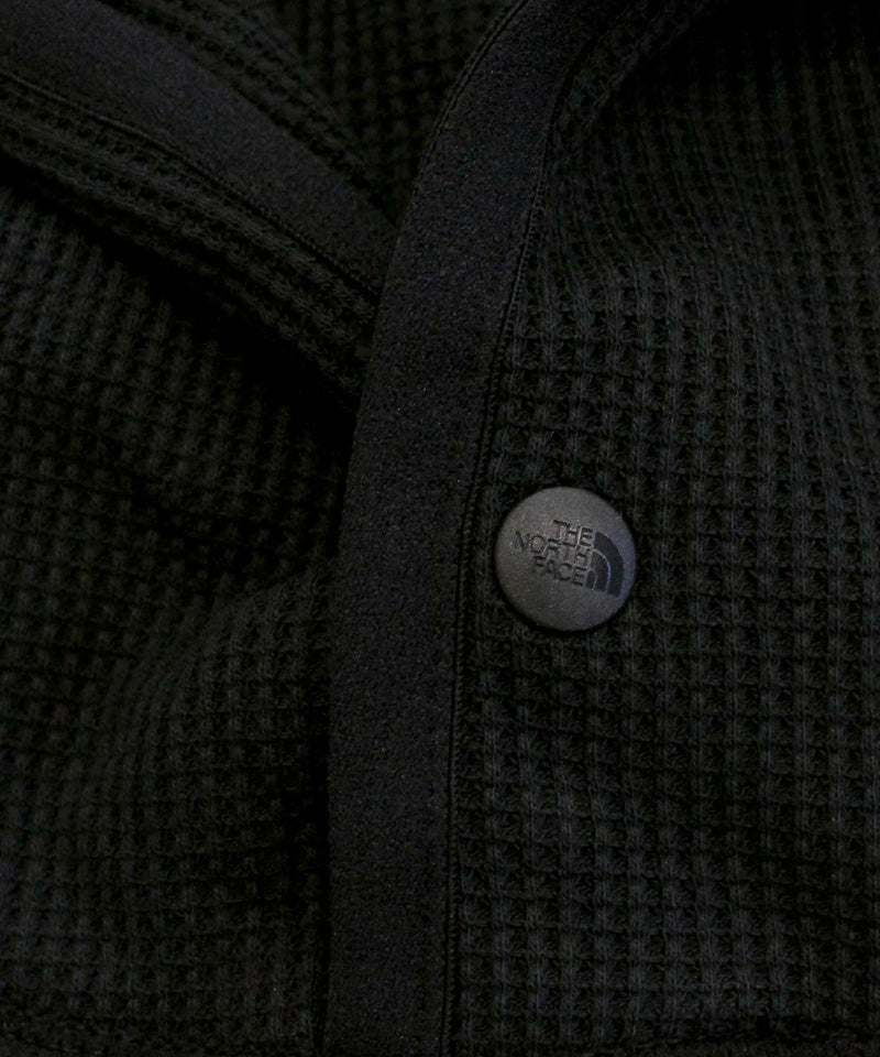 ザ・ノース・フェイス THE NORTH FACE ワッフルフードプルオーバー ワンポイント パーカー WAFFLE HOOD PULLOVER White Label Korea Line メンズ レディース ブランド （2-ブラック） 2-ブラック