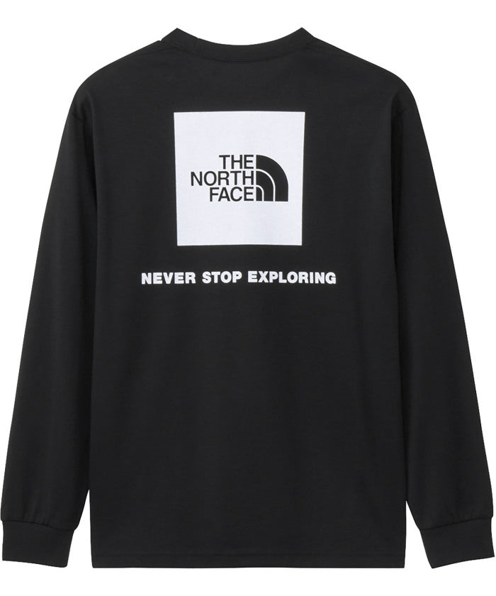 ザ・ノース・フェイス THE NORTH FACE ザ・ノース・フェイス THE NORTH FACE アウトドア ロングスリーブバックスクエアロゴティー メンズ 長袖 Tシャツ ロンT トップス 速 （K2 ブラック2） K2 ブラック2