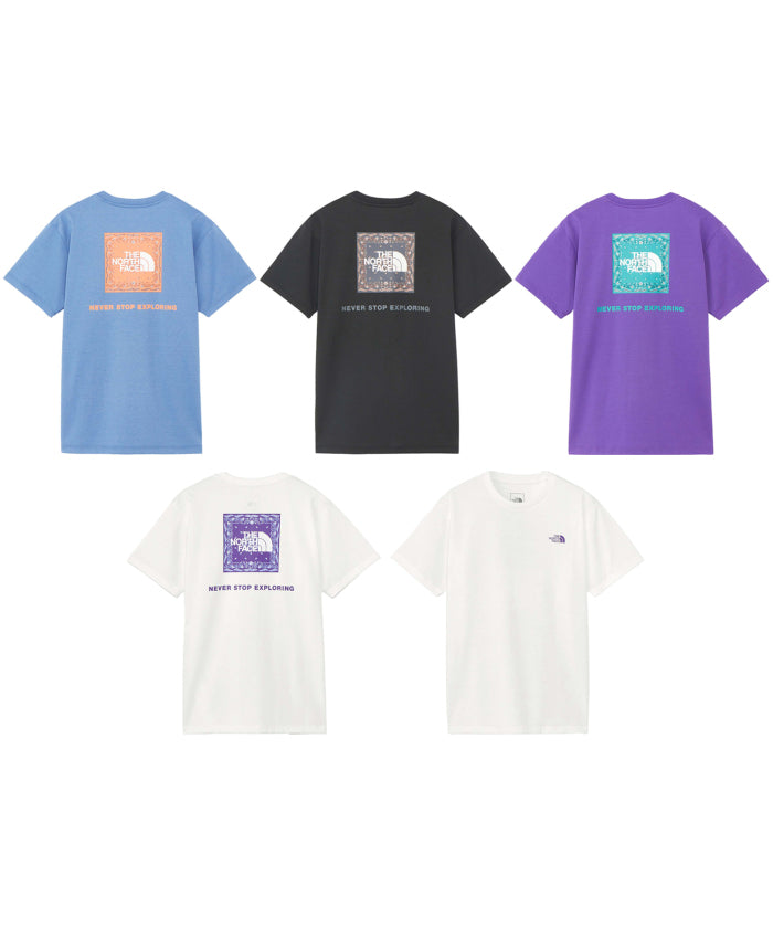 ザ・ノース・フェイス THE NORTH FACE THE NORTH FACE ノースフェイス アウトドア ショートスリーブバンダナスクエアロゴ （ホワイト） ホワイト