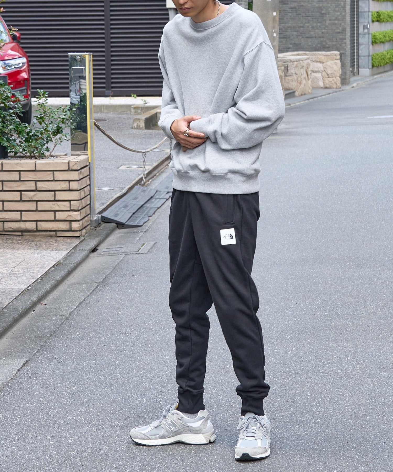 【THE NORTH FACE / ザ・ノースフェイス】ジョガーパンツ / M BOX NSE JOGGER 裏起毛 スウェットパンツ ブランドロゴ ポケット