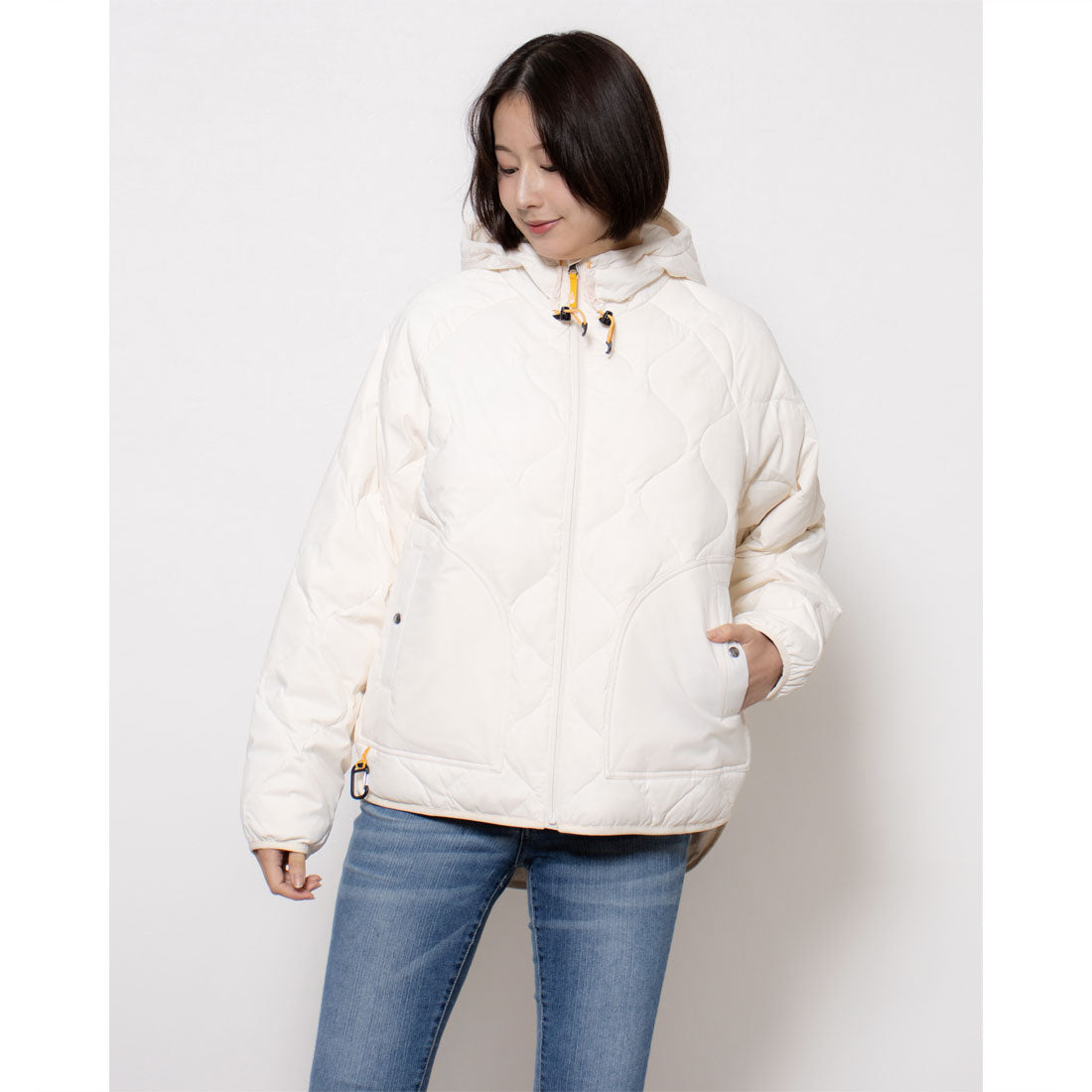 ザ・ノース・フェイス THE NORTH FACE THE NORTH FACE W GRAUS DOWN PACKABLE JACKET NF0A83SO レディース パッカブル ダウンジャケット,(55W)ガーデニアホワイト