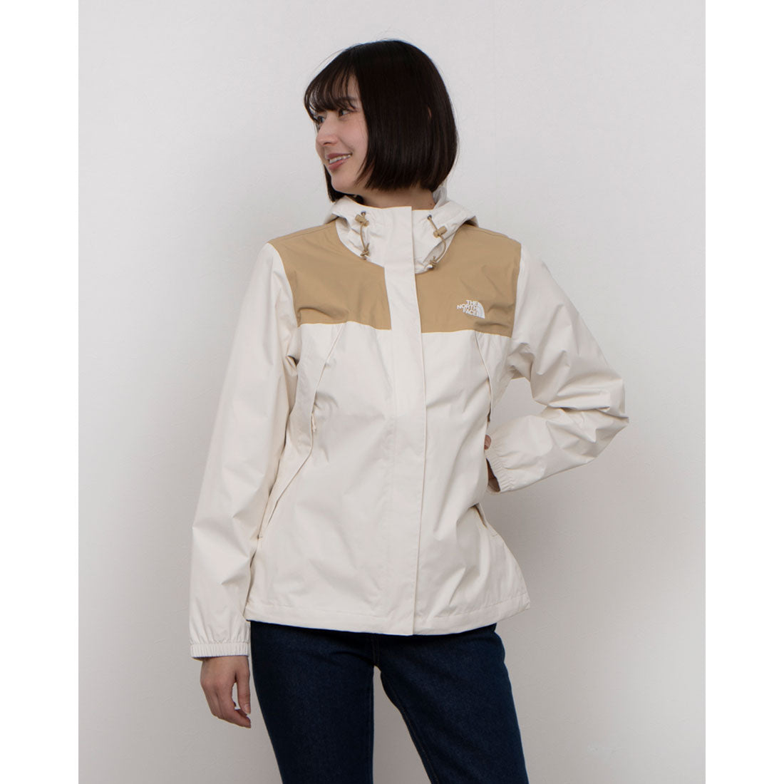 ザ・ノース・フェイス THE NORTH FACE W ANTORA JACKET （ベージュ） ベージュ